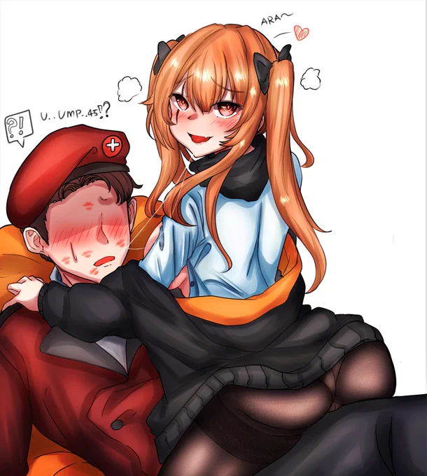 #girlsfrontline #少女前線 UMP-9 : I'm sorry, sis ump45 ~