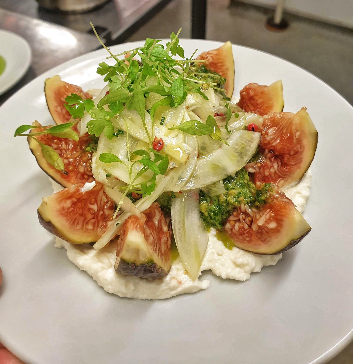 Corkage Restaurant in Bath (@corkagebath) on Twitter photo We’ve got some beautiful new dishes coming out of the kitchen to tempt you with!
63 degree egg, beetroot cardamom purée, beetroot salad & saucisson crumb, and beautiful juicy figs with <a href="/westcombedairy/">Westcombe Dairy</a> ricotta, rocket pesto and honey & fennel salad✨
#figs #ricotta #corkagebath We’ve got some beautiful new dishes coming out of the kitchen to tempt you with!
63 degree egg, beetroot cardamom purée, beetroot salad & saucisson crumb, and beautiful juicy figs with <a href="/westcombedairy/">Westcombe Dairy</a> ricotta, rocket pesto and honey & fennel salad✨
#figs #ricotta #corkagebath