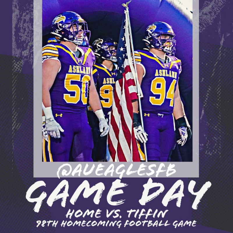 ashlandeagles_'s tweet photo. 𝗚𝗔𝗠𝗘𝗗𝗔𝗬❗️
@Ashland_Univ is set for the 98th edition of Homecoming as four teams are in action!