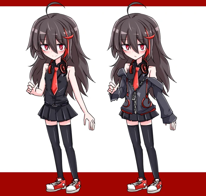 オリジナルキャラの立ち絵作成ご依頼ありがとうございました!イメージと違ったらごめんなぁ 