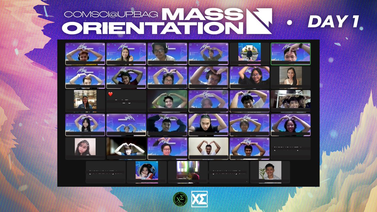 chisigma_96's tweet photo. #IntoTheFuture MASS ORYE Day 1…𝙎𝙪𝙘𝙘𝙚𝙨𝙨
Thanks to everyone who attended the first day of our Mass Orye! We look forward to seeing you all in our organization — and the future!
#FutureWithYou
#MassForYeu
#MassOrye2223
#comSHEESH https://t.co/4BBDasAlu5