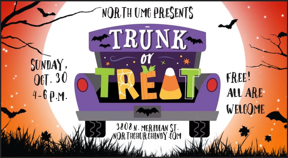 North Church Indy on Twitter "We hope to see you at our Trunk or Treat