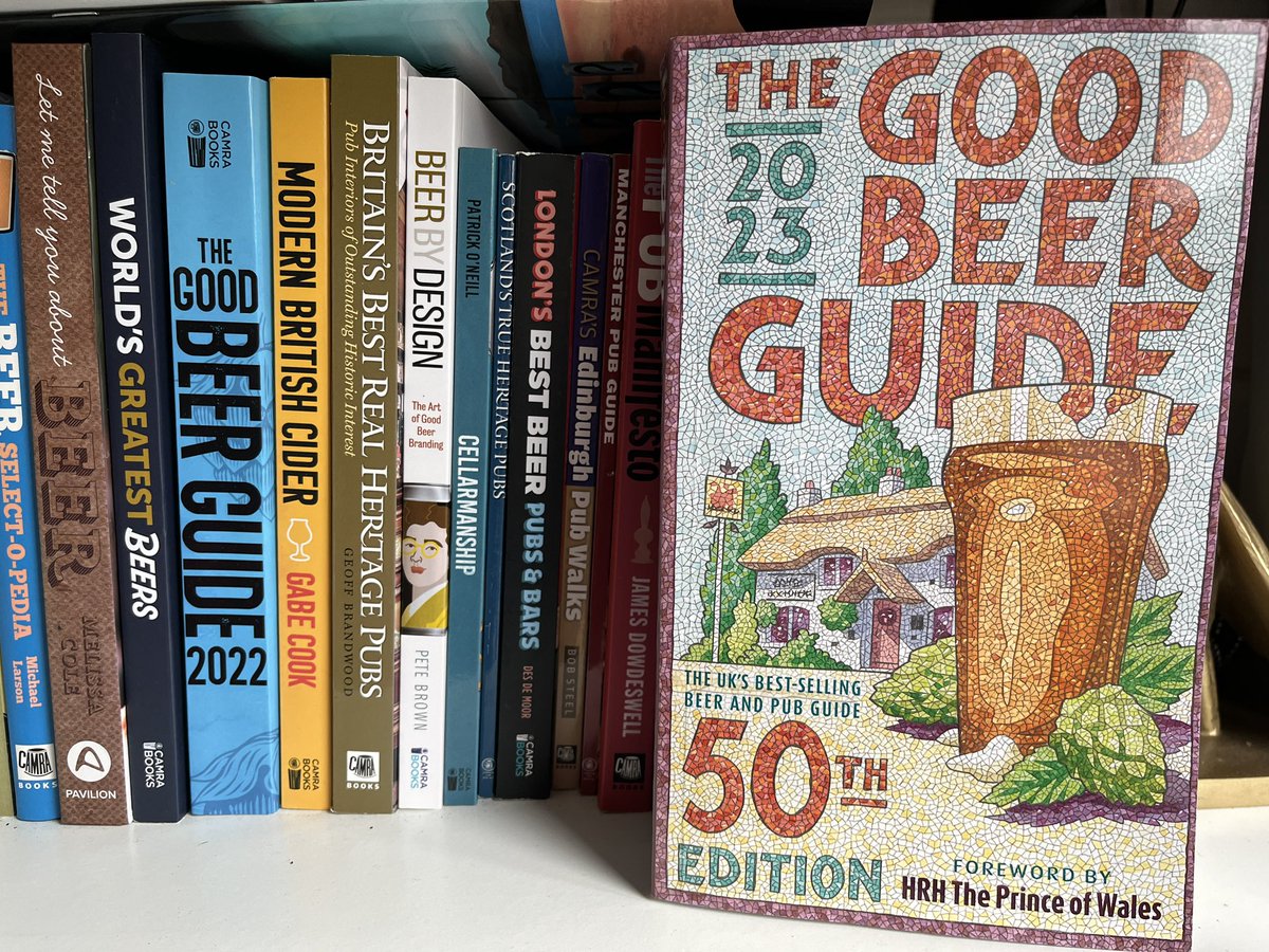 Look what’s just been delivered… perfect rainy Saturday afternoon reading material…. <a href="/CAMRA_Official/">CAMRA</a> #goodbeerguide #gifted
