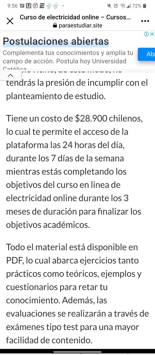 Jrojascast's tweet photo. @Mega miente ofrece en su pagina cursos gratuitos que no lo son https://t.co/XkLmlYPmWk