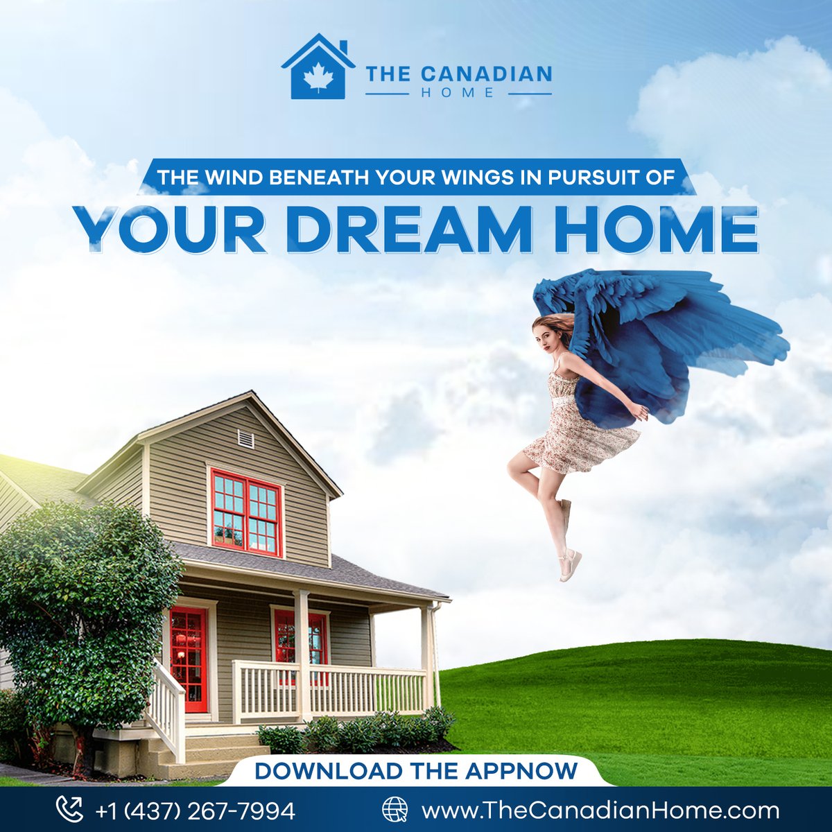 TheCanadianHom1's tweet photo. Just like your wing man The Canadian Home will be the wind beneath your wings in your search for your dream home.
Check out The Canadian Home app now.!!
https://t.co/sRQylf2c0g
#TheCanadianHome #canadianrealestate #realtors #realtorsincanada #canada #LivewithOutBoundaries https://t.co/QNKHIOymDv