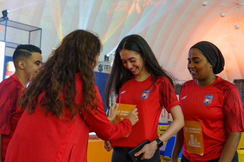 GGWCUP_SA's tweet photo. 📸 | الفرق جاهزة كلهم شغف وحماس في  #دوم_الرياضة_للجميع لنهائيات بطولة كأس العالم للأهداف العالمية ⚽️🏀🔥 https://t.co/rE35Mt0Hp2