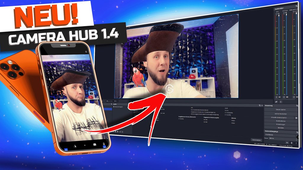 Nilson1489's tweet photo. iPhone WEBCAM in OBS STUDIO! Elgato EpocCam & CameraHub
👉️ HIER: https://t.co/gAclAa0Luw
#elgato #webcam #iphone #epoccam #camerahub #obs #stream #streaming https://t.co/XvdLGqLkze