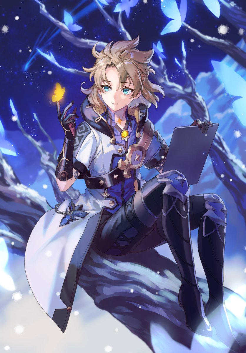 Shaswitchacc's tweet photo. #Albedo #Genshinlmpact 
contest https://t.co/dCUyTO5FMl