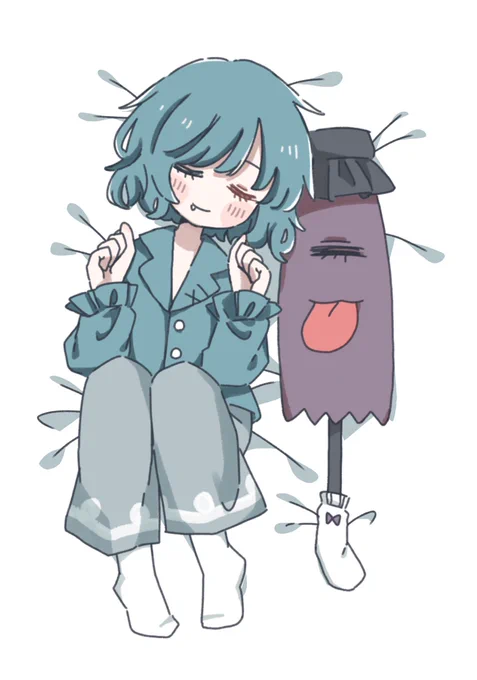 新作○小傘ちゃんと一緒に寝るクッション両面の絵柄は1〜2枚目(シーツのシワはなし)です。綿がびっしり詰まってて厚みがあり、小傘ちゃんを抱きしめられます!○小傘ちゃんオーロラアクキーご参照▷▷大きさも存在感があってカワイイよ。 