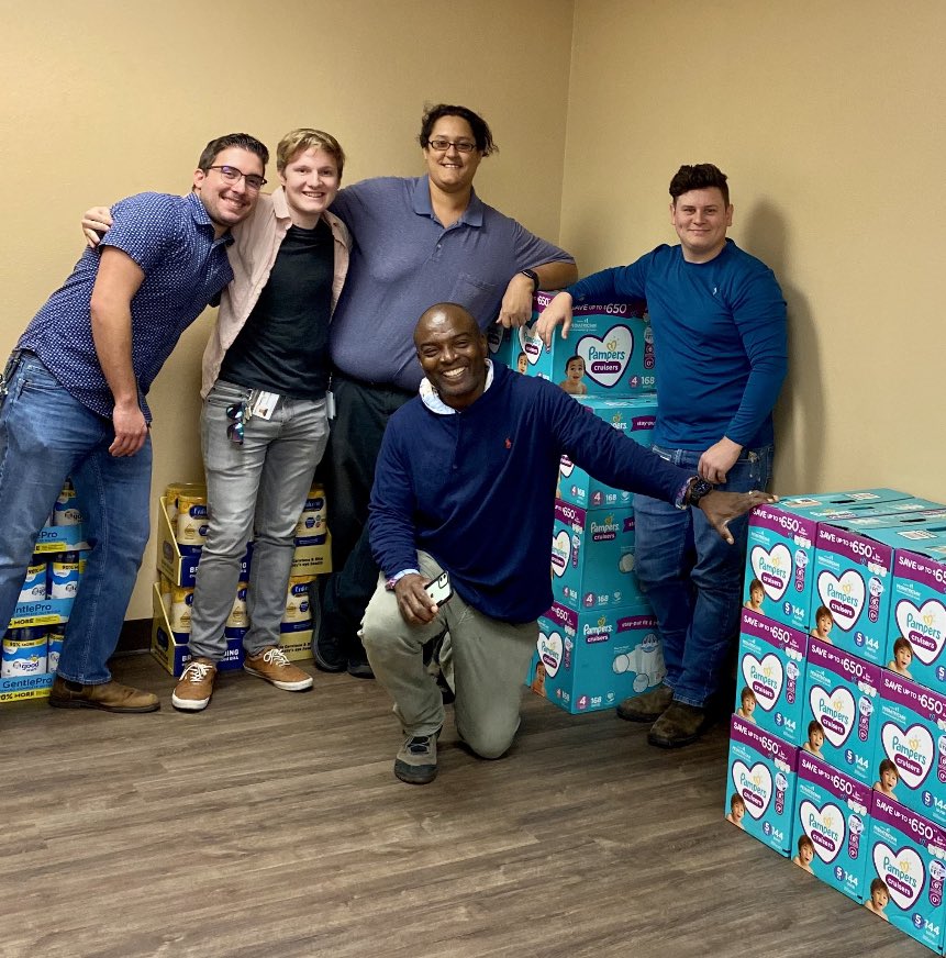 The generous neighbors of John’s Island collected more money for diapers to send to southwest Florida, and our own Caryn Toole drove them to eagerly awaiting staff. #bettertogether #hurricaneian2022 <a href="/CNSWFL/">Childrens Network</a>