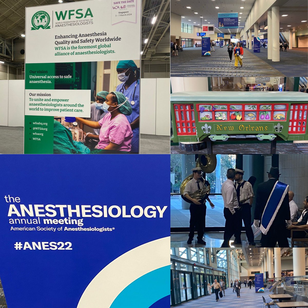 Ready for #ANES22 kick-off in #NewOrleans. Come see us in the Int’l Pavillion to talk #globalanesthesia, #advocacy & more
