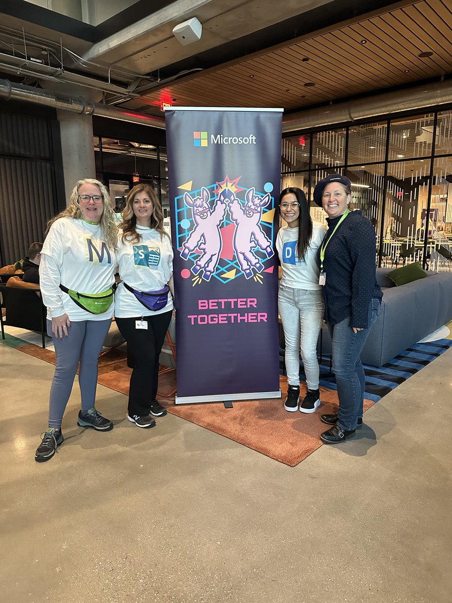 Day 2 representing ⁦<a href="/MiltonAreaSD/">MiltonAreaSD</a>⁩ ⁦@MicrosoftATL⁩ with <a href="/jannaranabond/">Janna Bond</a> <a href="/suevankirk/">Sue VanKirk</a> ⁦<a href="/CoLIBRAtoRY/">Karey Killian</a>⁩!  #MIEExpert
