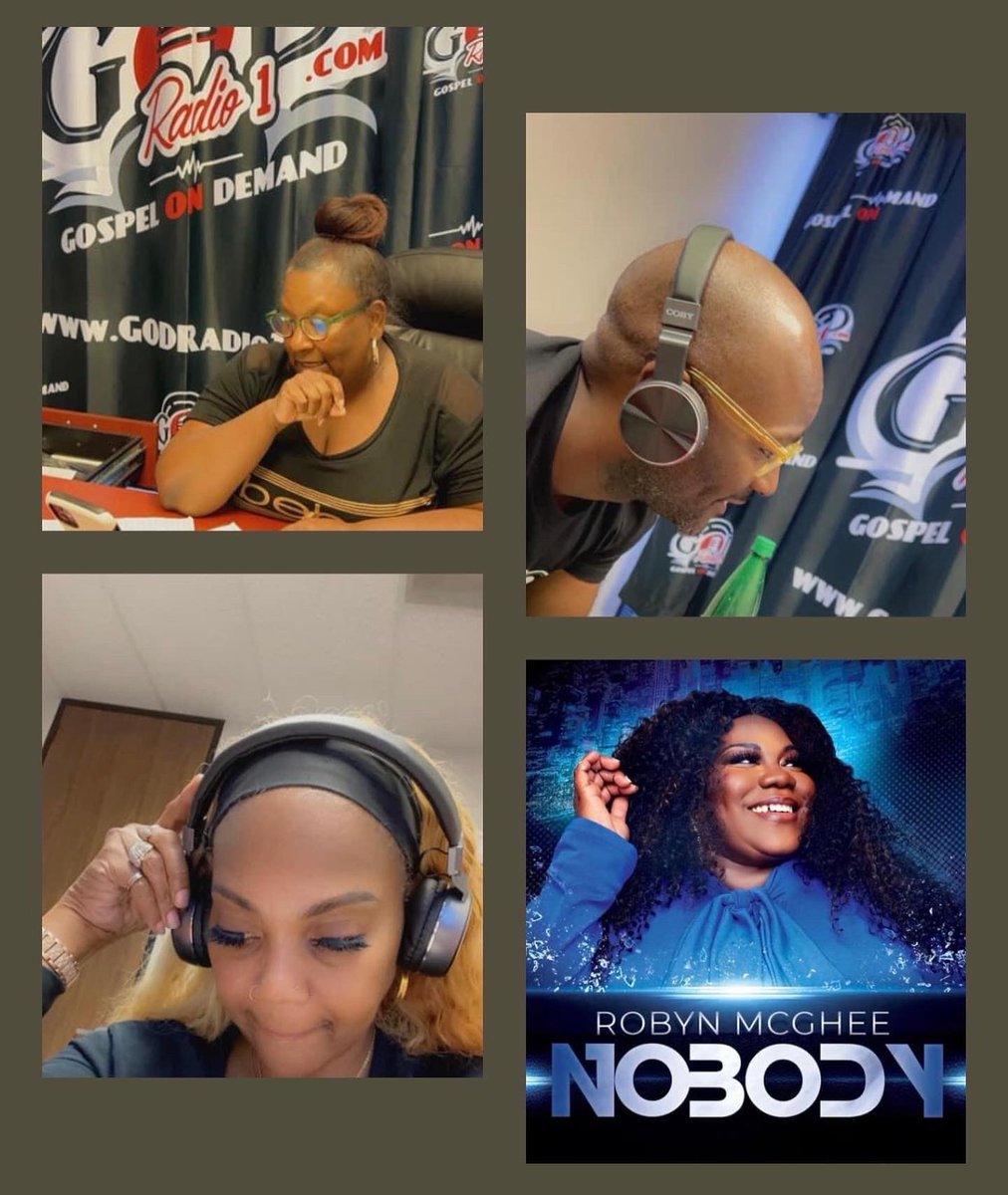 OMG thank you so much for the highlight Angela Bennett !!! Much love to you, Sharae Young and  Michael David Harrison and GODRadio1.com!! I’m thankful for any opportunity where God has shown me favor to be featured on ANY PLATFORM! THANK YOU!! #Nobody #IAmRobynMcghee