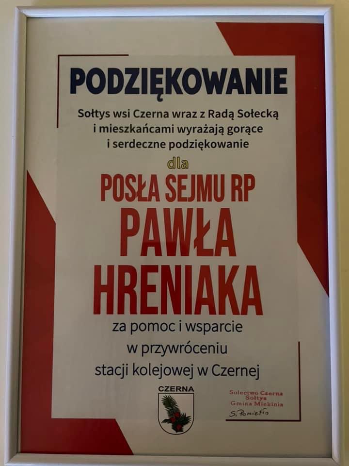 HreniakPawel's tweet photo. #Czerna 🚉 Gmina Miękinia 🏡Spotkanie z mieszkańcami Czernej 👨👩👧👦 Dziękuję Panu Sołtysowi za dobre słowo i podziękowanie 🚂 https://t.co/cygyAd6JRO