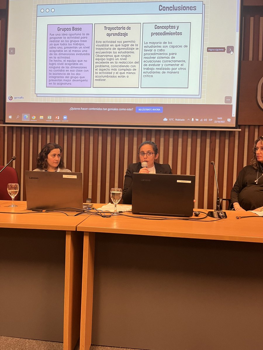 DEvFormativa's tweet photo. Jessica Miranda del Liceo Joaquin Suarez de #Canelones|

Señala que las prácticas en #EPA le sirvieron para ajustar sus prácticas a las necesidades de sus estudiantes en particular. Recorriendo el camino de lo que la evidencia señala y lo que realmente necesitan sus estudiantes. https://t.co/L3iMF1jKrR