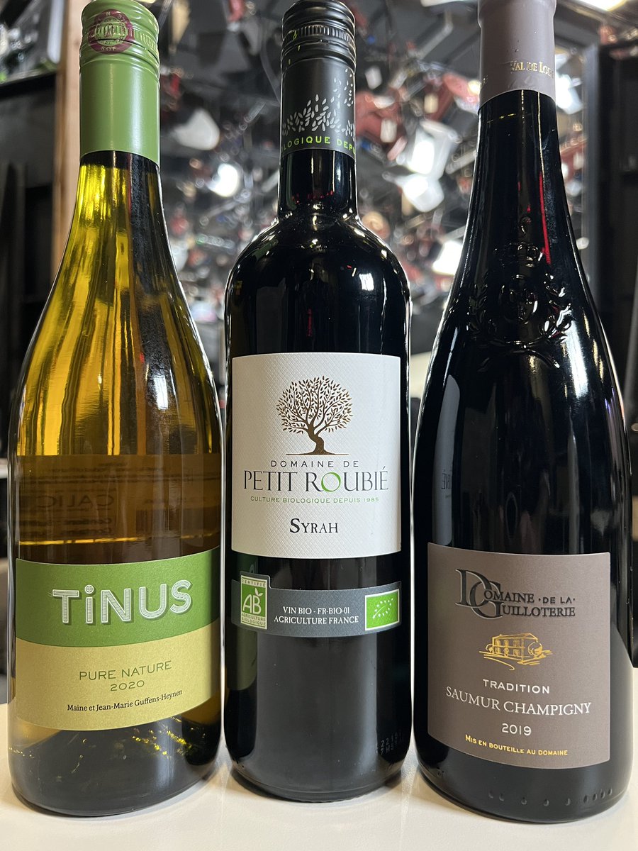 3 bonnes cuvées pour vous. 😋🍷👌
Santé et bon week-end! 😃☀️✌️