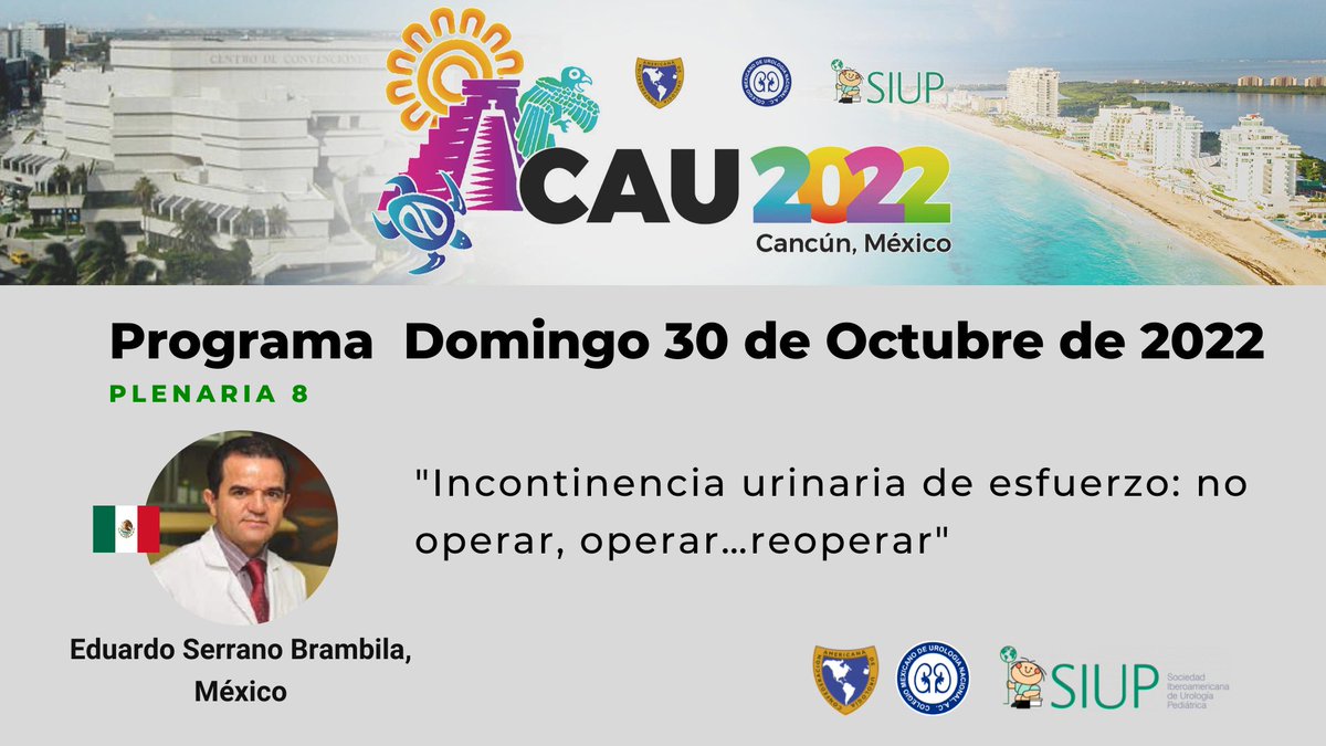 🇲🇽¡Presentamos a nuestros Conferencistas Internacionales Invitados para el Congreso CAU 2022 Cancún - México! 👏👏👏 Del 26 al 30 de Octubre 2022 🇲🇽 Web: cau2022.com @colmexurologia #urologysurgery #cau_educación #CAU2022 #Urología #UrologíaFemenina
