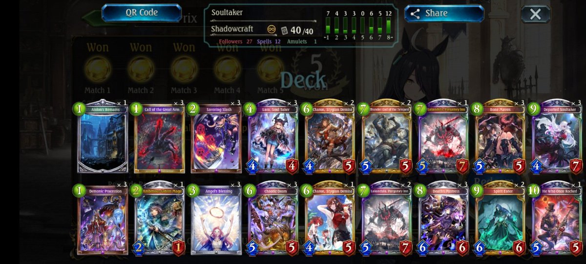 Eizen08151's tweet photo. #shadowverse_deck https://t.co/bRBXL3HfvE