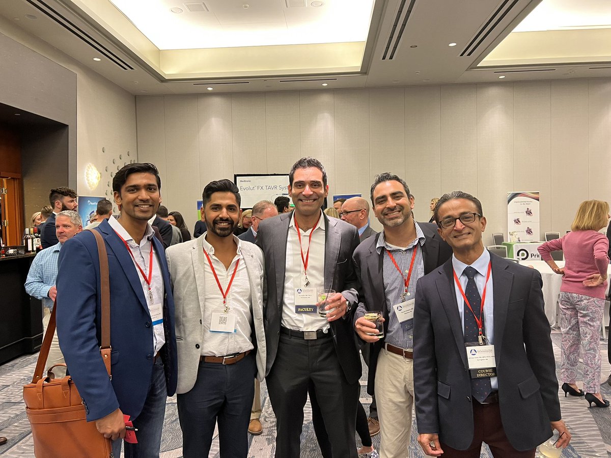 Baystate Cardiology (@baystate_cards) on Twitter photo Baystate’s all-star IC team reunited <a href="/nevash_f/">New England Valve and Structural Heart Foundation</a>! Day 1/2 of an incredible line-up of speakers!
<a href="/yourheartdoc1/">Ali Haider MD</a> <a href="/aicardio/">Ashequl Islam</a> <a href="/apervaizmd/">Abdullah Pervaiz</a> <a href="/CardioCCdoc/">CardioCritDoc</a> Baystate’s all-star IC team reunited <a href="/nevash_f/">New England Valve and Structural Heart Foundation</a>! Day 1/2 of an incredible line-up of speakers!
<a href="/yourheartdoc1/">Ali Haider MD</a> <a href="/aicardio/">Ashequl Islam</a> <a href="/apervaizmd/">Abdullah Pervaiz</a> <a href="/CardioCCdoc/">CardioCritDoc</a>