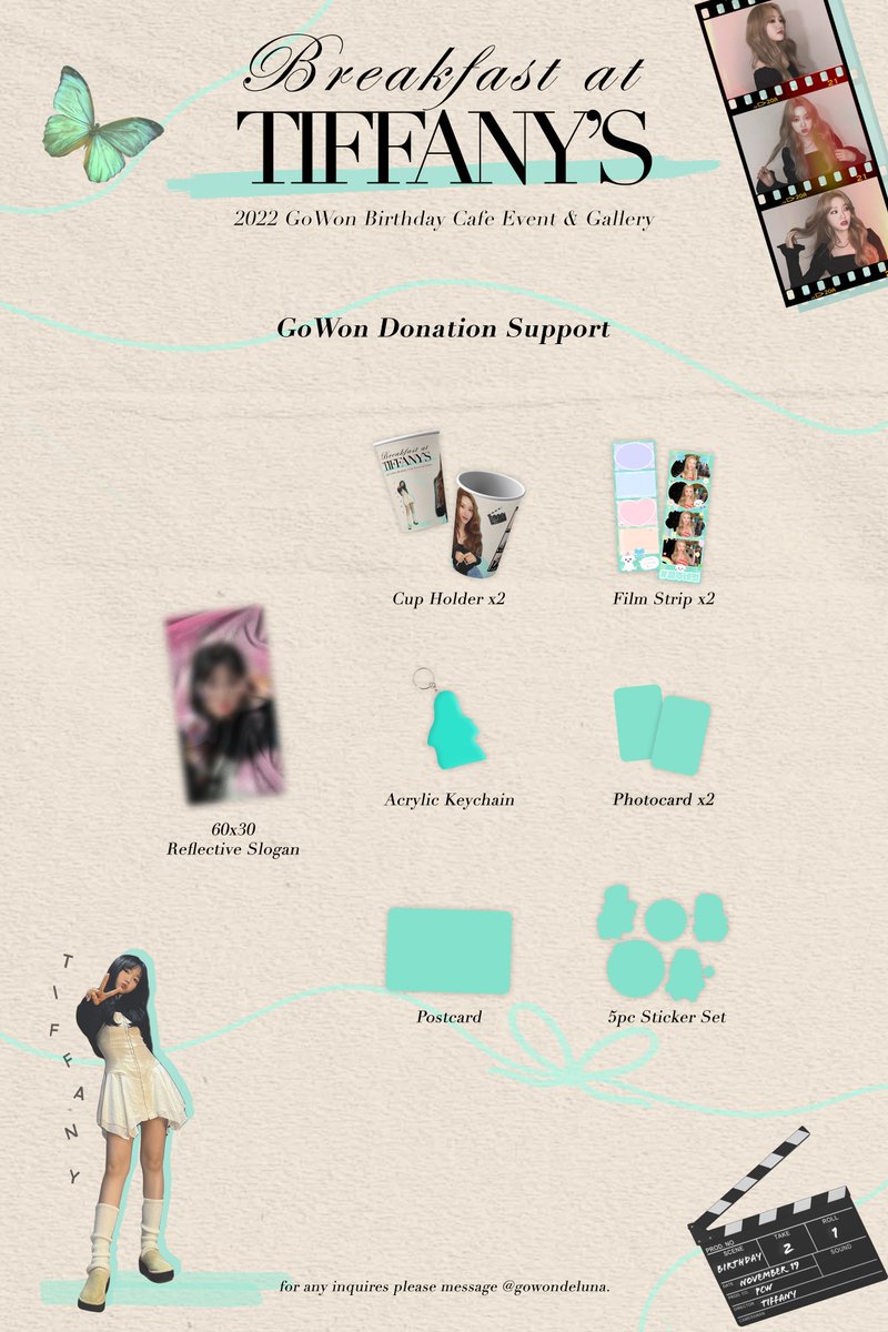 gowondeluna's tweet photo. 𝐁𝐫𝐞𝐚𝐤𝐟𝐚𝐬𝐭 𝐚𝐭 𝐓𝐢𝐟𝐟𝐚𝐧𝐲'𝐬
- fundraising
ALL proceeds will go towards support events for GoWon

price: $40 + shipping
period: 221022 - 221106 00AM KST
order: https://t.co/Bj7uFccV8F

interested G.O. pls dm!💗

#이달의소녀 #LOONA #고원 #GoWon https://t.co/8O1qvA8WaY