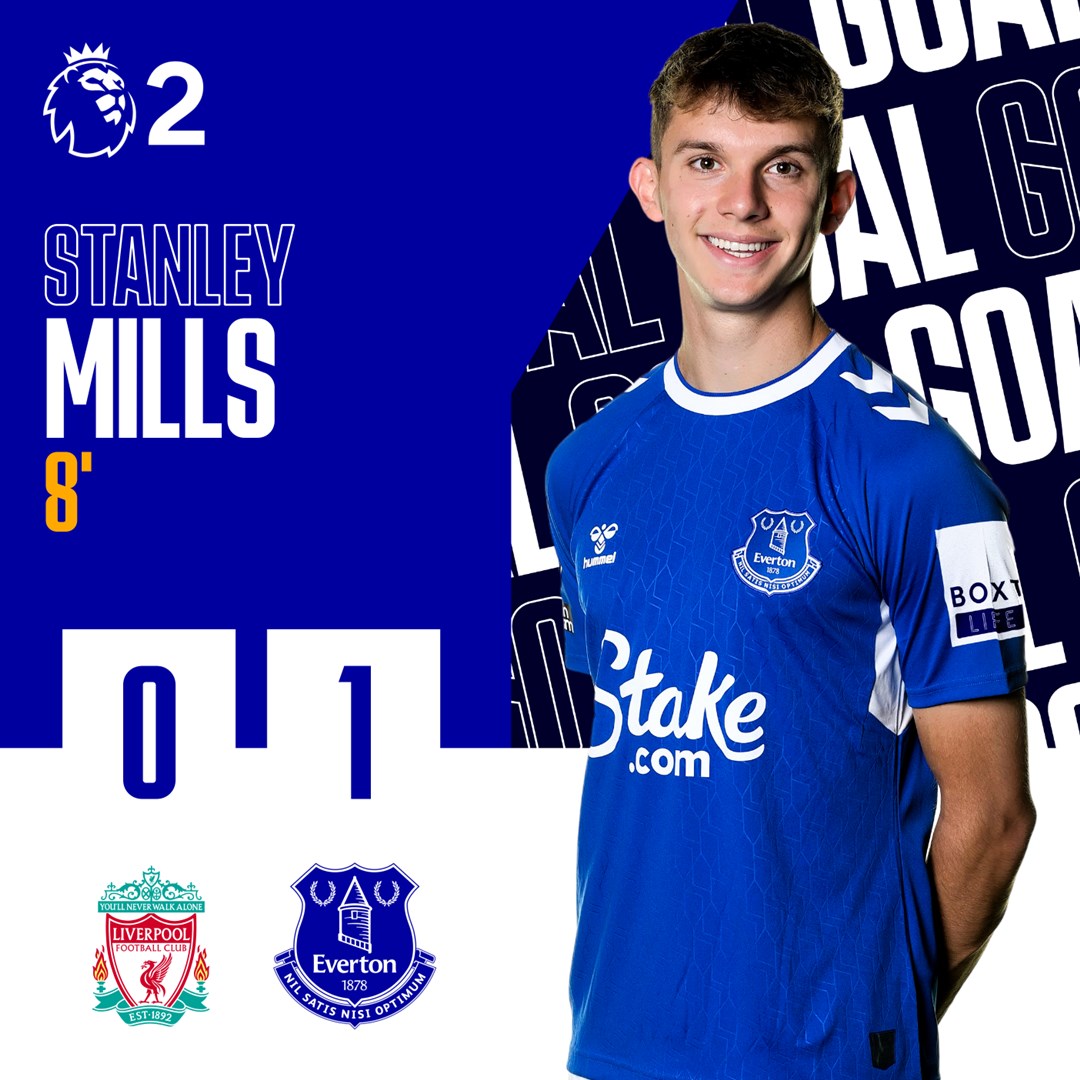 8' The perfect start! Mills fires us into an early lead!