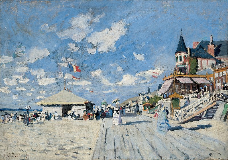 Claude Monet - Trouville, Hôtel des Roches Noires