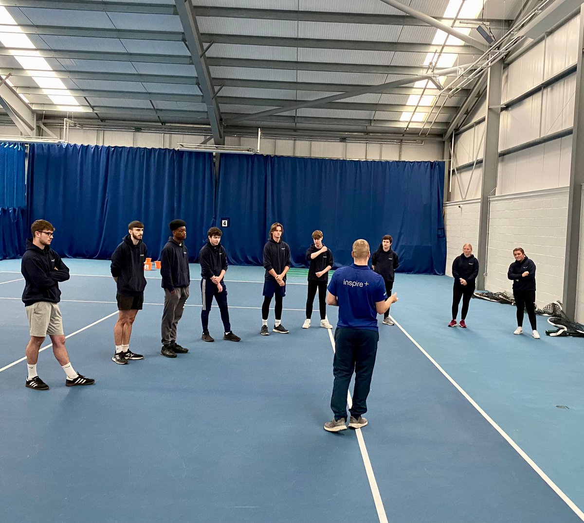 Had a great day out yesterday teaching the @inspire+ apprentices. Been trying out adapted warm up games using the STEP principal and some elements of gym and cheer to apply within their teaching back in schools.