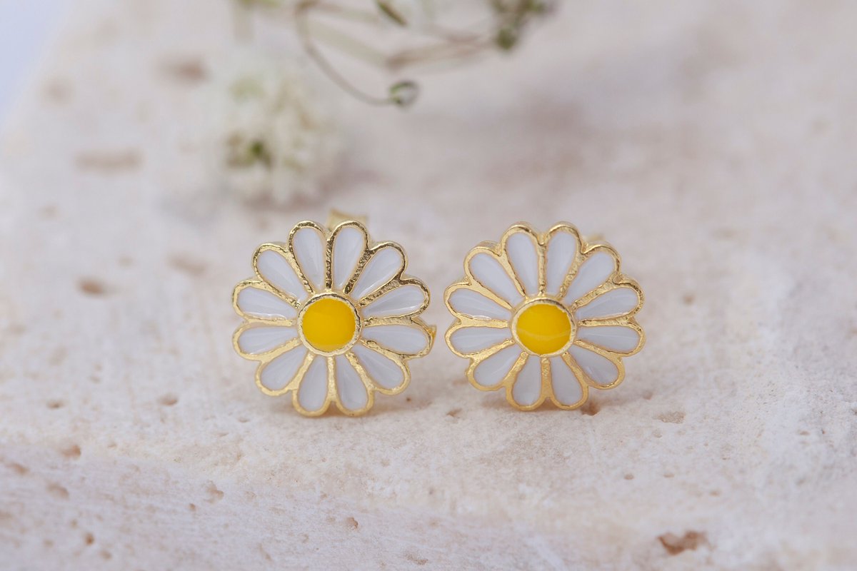 Excited to share the latest addition to my #etsy shop: Daisy Stud Earrings, Daisy Silver Earrings, Flower Stud Earrings, Floral Earrings, Gold Daisy Earrings, Korean Earrings, Mothers Day Gift etsy.me/3ePYz7Z #daisy #daisyearrings #cuteearrings #christmasgifts