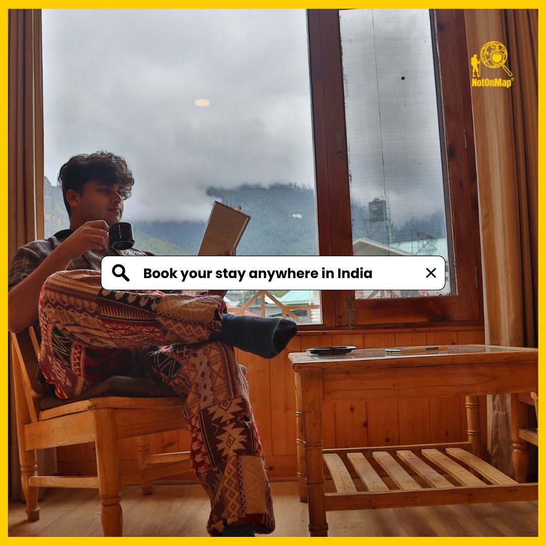 BOOK YOUR STAY NOW - Anywhere in India 

#Twitter #notonmap #India #TrendingNow #travel #travelrealindia