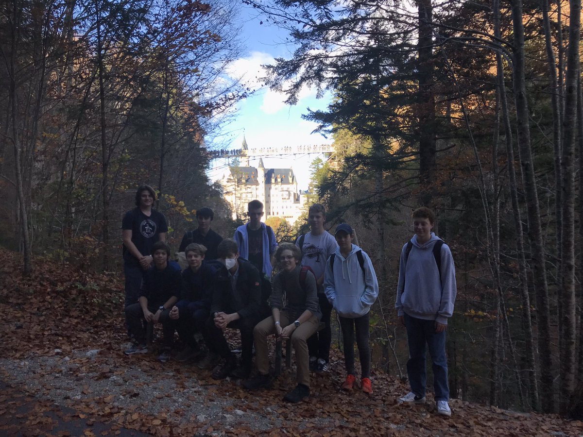 BoothamPeter's tweet photo. A great tour of the Neuschwanstein Castle, no photos allowed in the main rooms @BoothamMFL @BoothamSchool https://t.co/Y2Kt9oR4xH