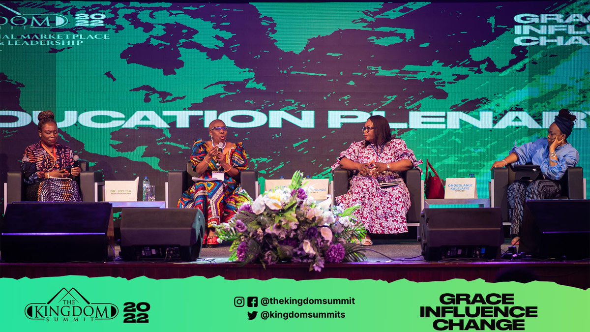kingdomsummits's tweet photo. We've been blessed by the insightful key points shared by the education panel.
With the right information, we can transform the education space.
Join us live for more.
#GraceInfluenceChange #TheKingdomSummit #TKS #TKS2022 #Lagos #Nigeria https://t.co/QeRayoAwec