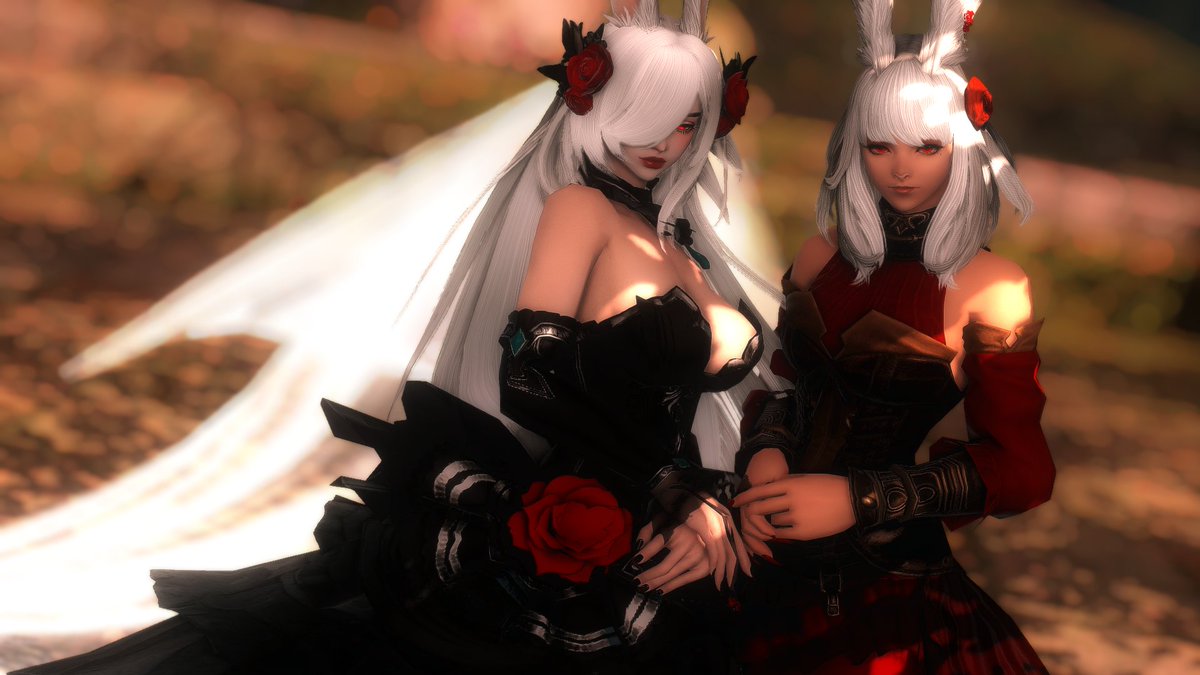 LormaFFXIV's tweet photo. I couldn't be any more honoured to be a part of the wonderful @BadBunnyXIV and @GearXIV's EB as her maid of honour. I'm saving all my words of admiration for tomorrow's speech so, for now, I will say is... CONGRATULATIONS YOU TWO I LOVE YOU BOTH SO MUCH! 🎉😘 https://t.co/SE7as1YIez