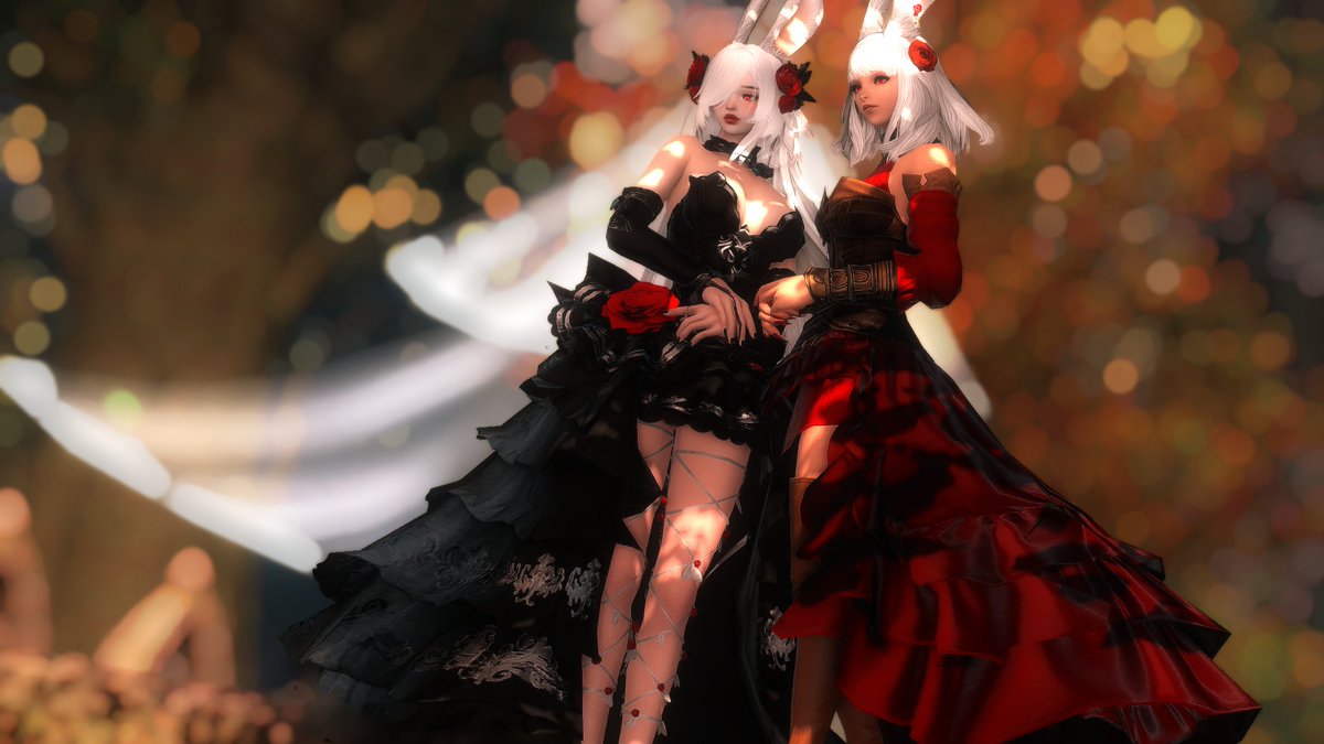 LormaFFXIV's tweet photo. I couldn't be any more honoured to be a part of the wonderful @BadBunnyXIV and @GearXIV's EB as her maid of honour. I'm saving all my words of admiration for tomorrow's speech so, for now, I will say is... CONGRATULATIONS YOU TWO I LOVE YOU BOTH SO MUCH! 🎉😘 https://t.co/SE7as1YIez