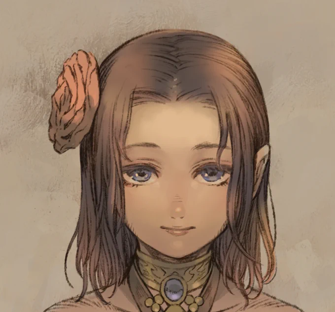 ipadで練習がてらダラダラ描いてた絵を完成させるのが肝心だぜー!と一気にデスクトップPCで仕上げた。途中でラニ様に変更しようと思ったけどもういいや。しかし謎な絵 #FF11 