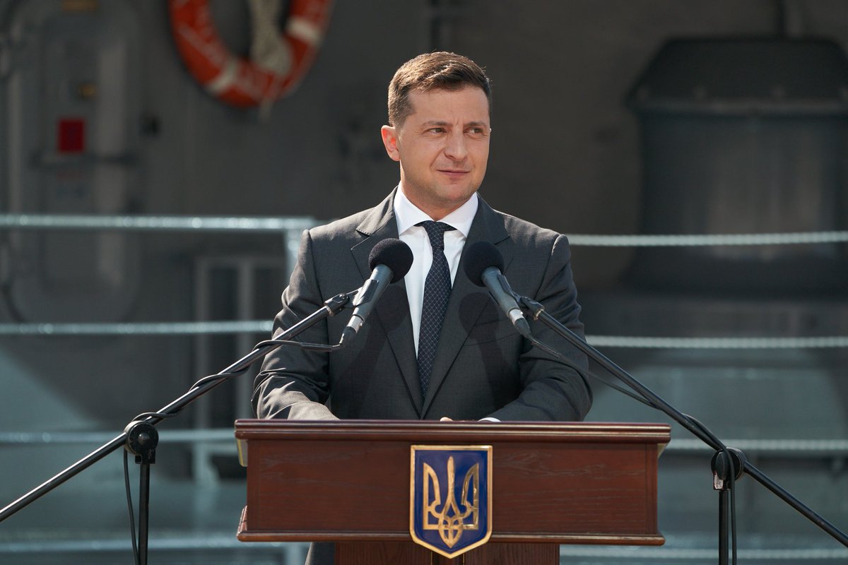 Just In | President Volodymyr Zelenskyy says #Russia launched 36 rockets in 'massive attack' on #Ukraine