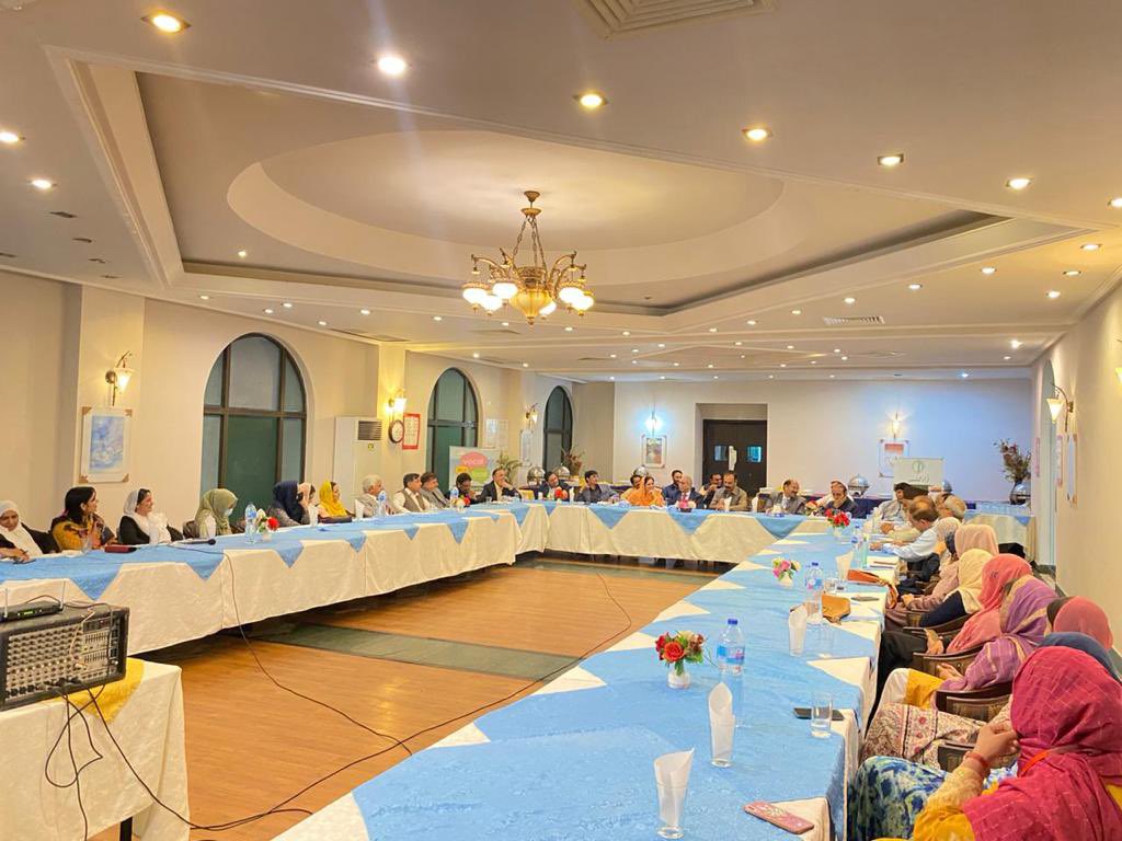 AjSdgs's tweet photo. The 3rd cross-party dialogue on Youth &amp; Women Empowerment to build strong &amp; accountable institutions and inclusive development through Local Bodies, organized in Mirpur by P&amp;DD in collaboration with @cpdrajk had reps from CSOs,assembly &amp; former CJ Supreme Court.
#SDGs #Agenda2030 https://t.co/6enGhT5txd