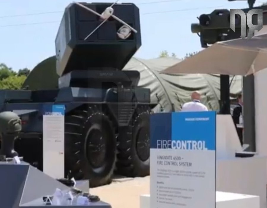 Def_Redefined's tweet photo. 2/4 #Rheinmetall #MissionMaster XT armed with 6x HERO 120 loitering munitions at @cogeseurosatory. More info about HERO family of loitering munitions👇 https://t.co/O1j3R8XOby
