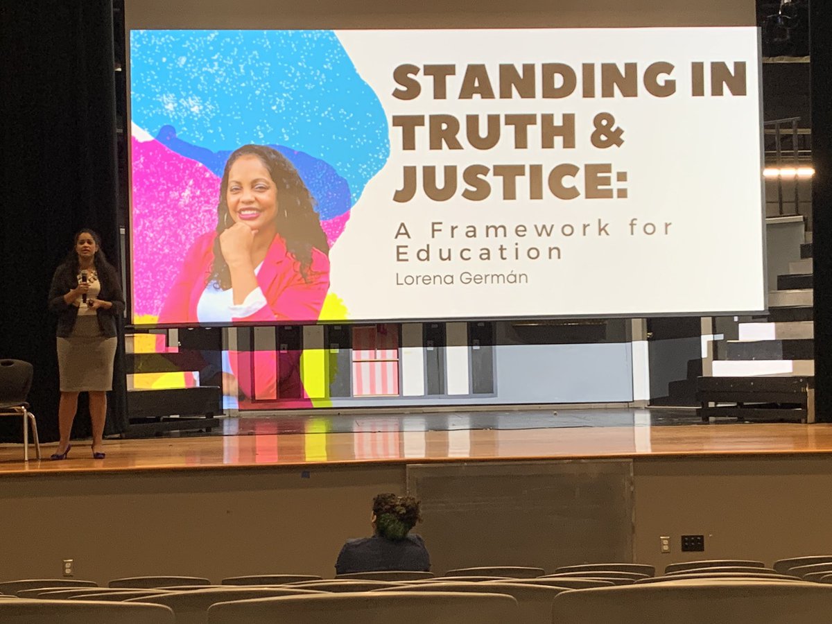 ivaldez1SAISD's tweet photo. And were off! #saisdEpicSaturday at the beautiful @SAISDEdisonHS! Learning from  Dr. Lorena Escoto Germán. “Teaching is a revolutionary act!” @SAISD @SAISDorg_lrn @SAISD_SEAD @DrJaimeAquino @PattiSalzmann https://t.co/N6ct5dA7mh