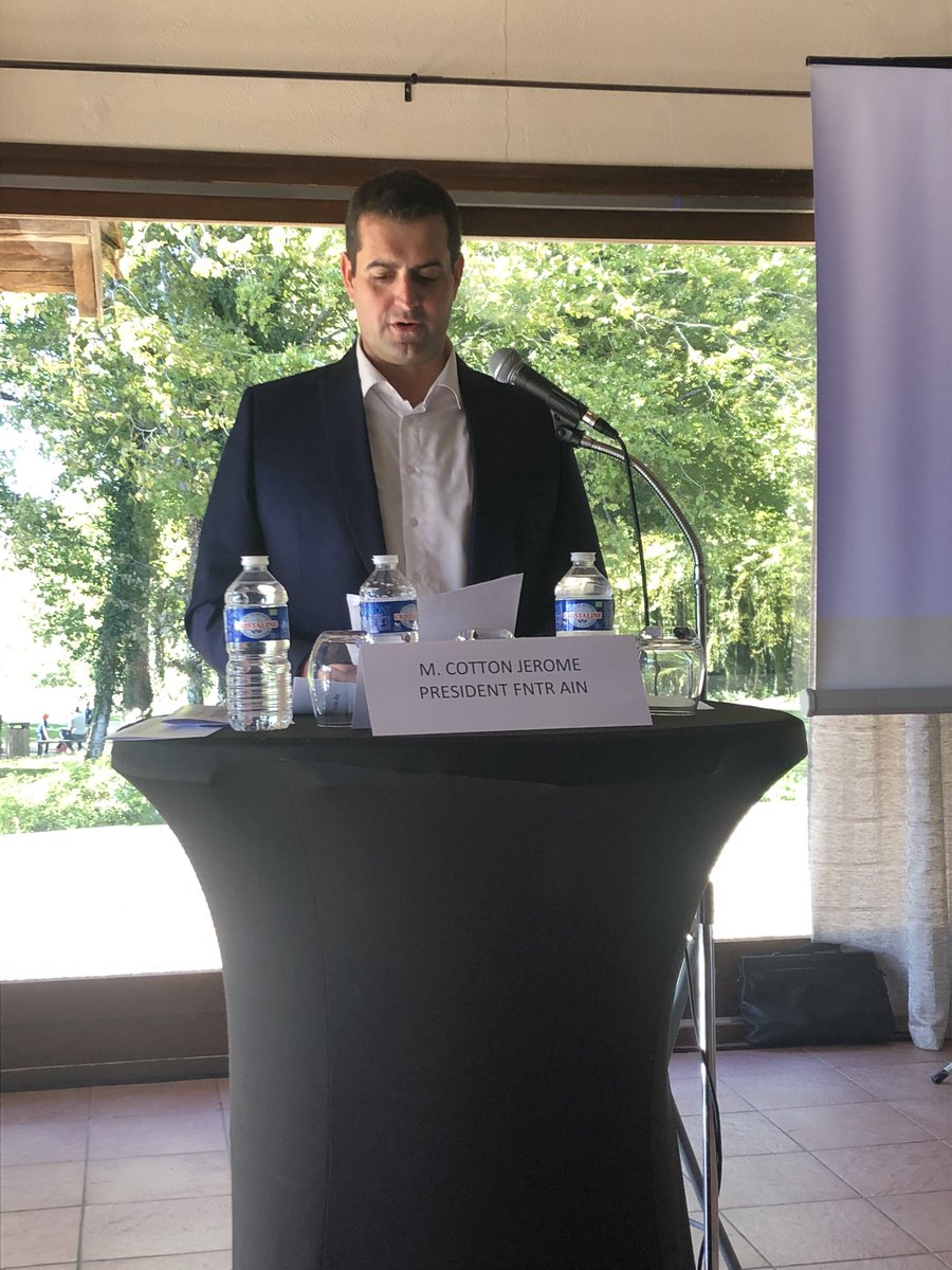 FlBerthelot's tweet photo. Participation ce jour à l’Assemblée Générale de la FNTR de l’Ain. Merci à Jérôme Cotton son Président, Olivier Fettet son Secrétaire Général et aux nombreux adhérents présents pour leur accueil chaleureux ! https://t.co/QLVSA47p2p