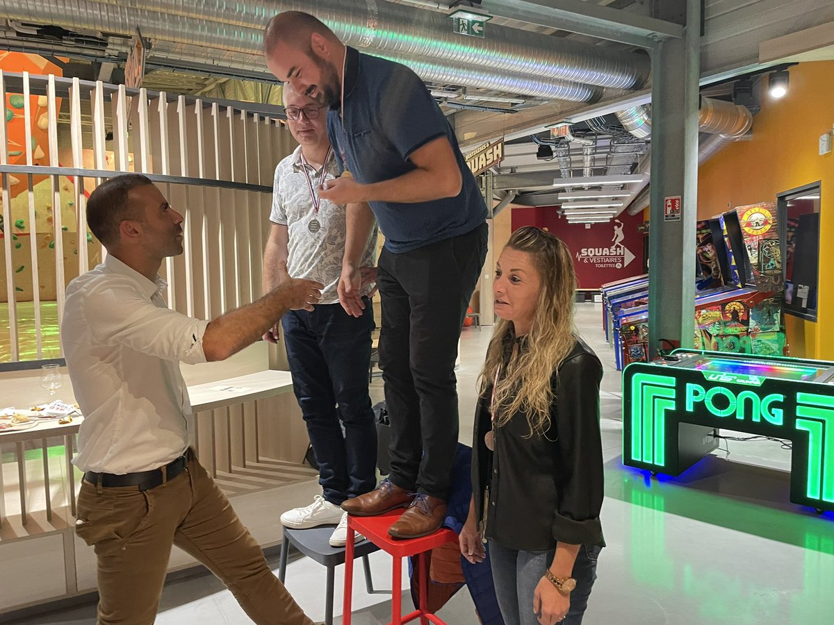 Soirée #squash au #RedZone hier soir . Merci #AvecOuSansCravatte #YannBourasseau #ouestcourtage #AntoineDaviaud #DynabuyLesSablesOcéan #CPME85 #challans #vendée #atlantiqueVendéeTransactions #financeconseilchallans #larochesuryon #business #clubdaffaires