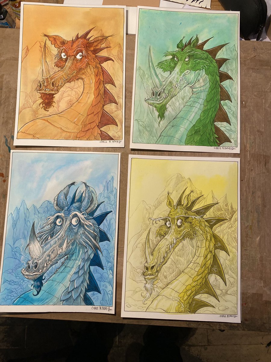 chrisriddell50's tweet photo. Saturday dragons. https://t.co/aSpiWzhgNk