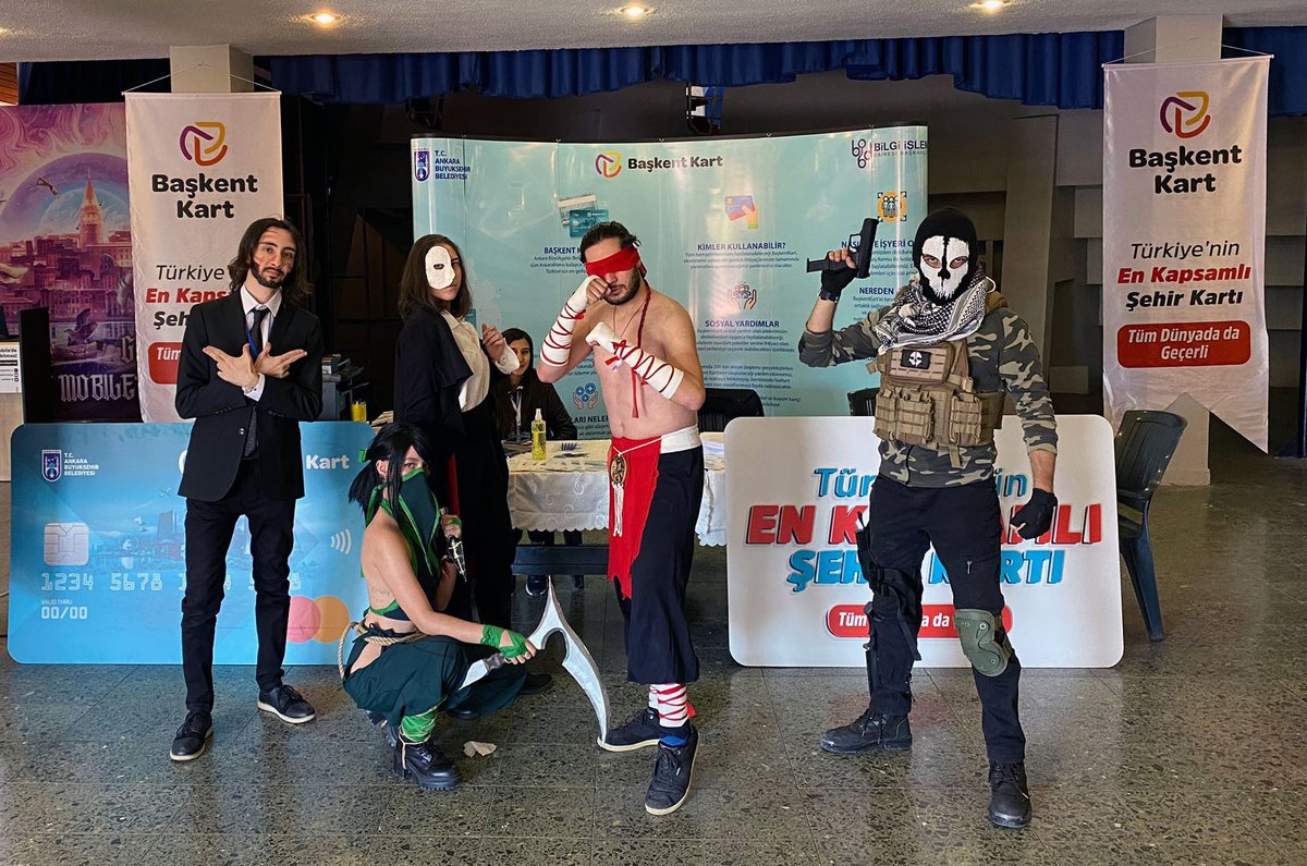 Belediyemiz, Gazi Üni. Elektronik Sporlar Topluluğu ve Üniversite "E-Spor Birliği" derneğinin ortak düzenlediği programda yerimizi aldık. Sizleri de standımıza bekliyoruz. 👇🏼

🗓️ - 22/23 Ekim 2022
🕙 - Saat: 10:00
📍 - Atatürk Spor Salonu

<a href="/ankarabbld/">Ankara Büyükşehir</a>
<a href="/uniesporbirligi/">Üniversite Espor Birliği</a>
<a href="/gaziespor/">Gazi Esports</a>