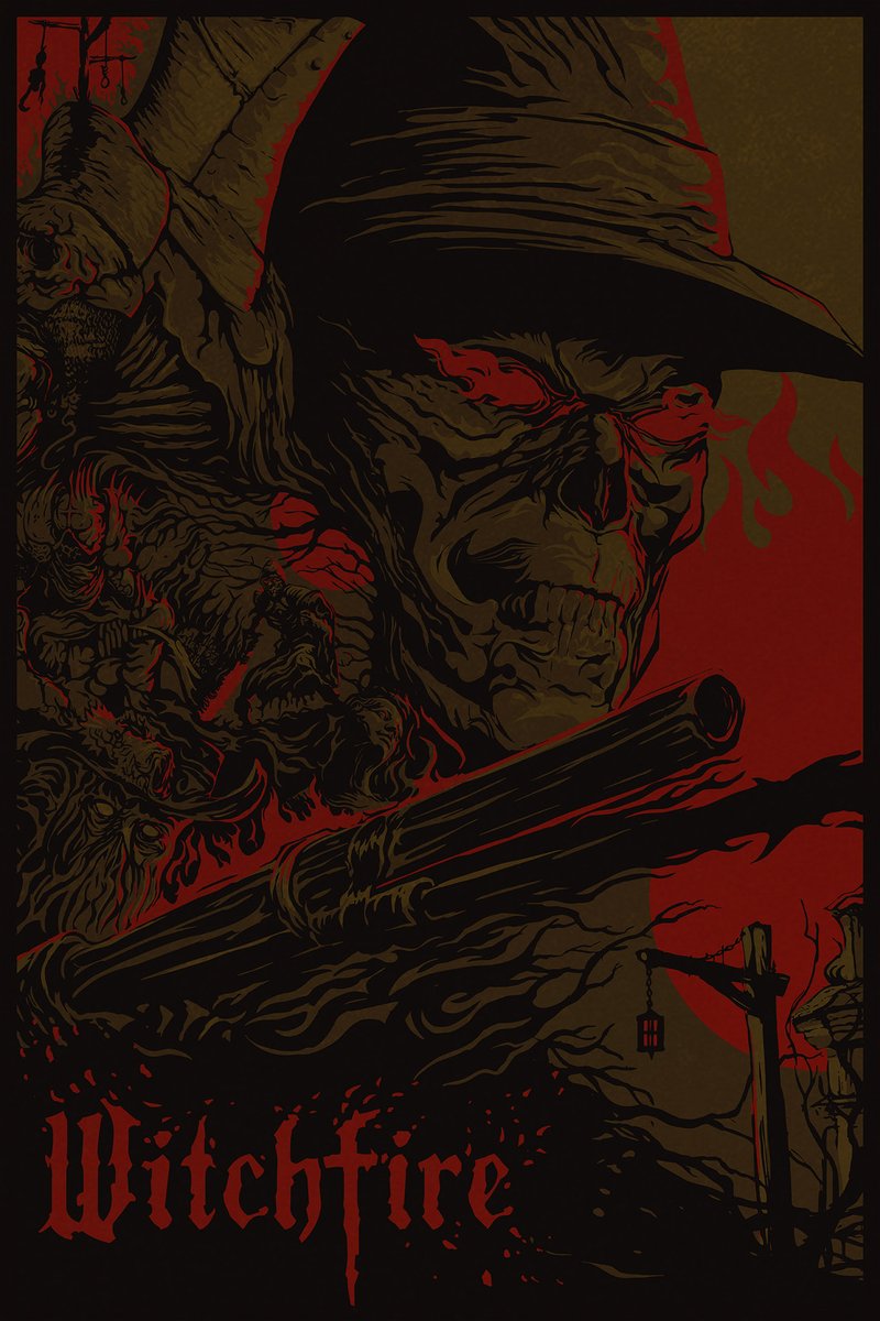 TheAstroCrew's tweet photo. On the third day of #WitchfireHalloweenWeek we have #Witchfire expressed in the style of supernatural, demonic subgenre of horror.

The artist is Karol Duma, some of his older art can be found at https://t.co/mQkHA0wH0z https://t.co/VduCQjdzT4