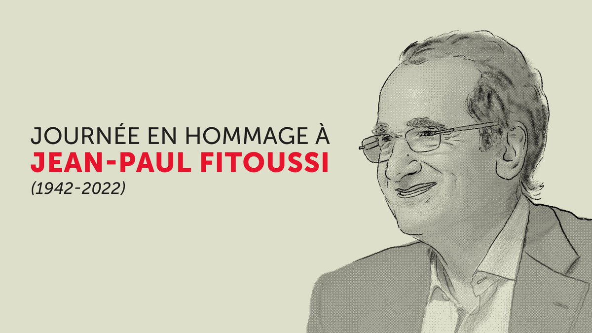 ofceparis's tweet image. 🔴 Journée en #hommage à Jean-Paul Fitoussi le 7 décembre @ofceparis @sciencespo 
➡️ bit.ly/3eSoBHs