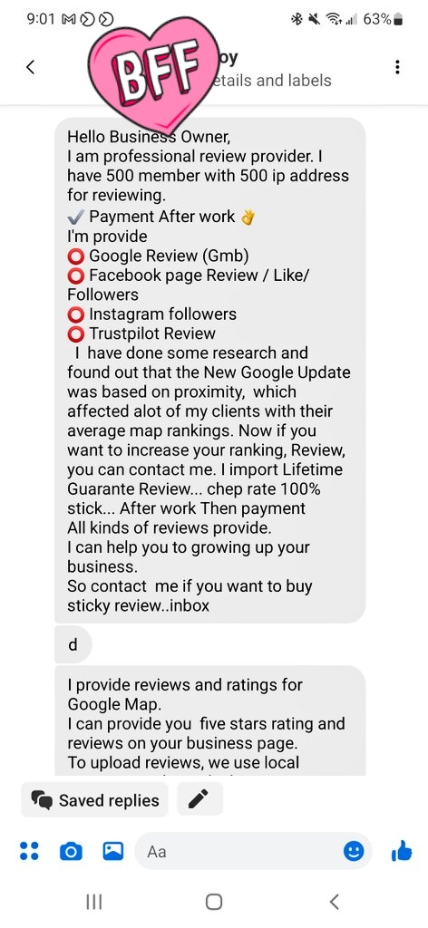 amalfarhat's tweet photo. Dude left a 1 star review, then DMs this nonsense to me 😒. https://t.co/VIXNXG1Dra