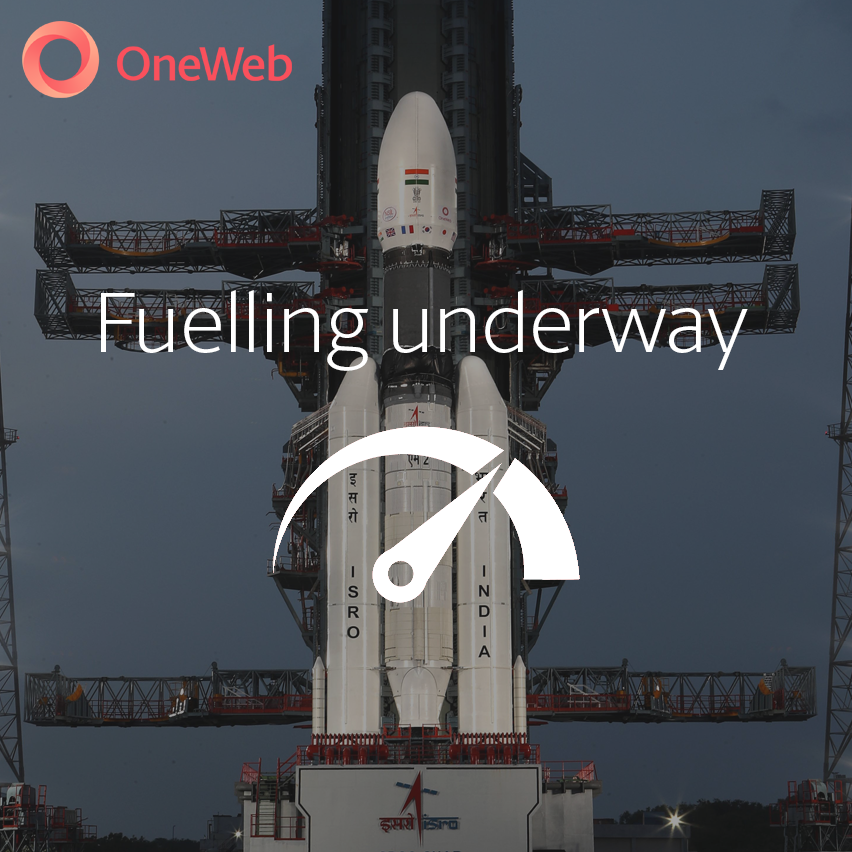 EutelsatGroup's tweet photo. Weather check: complete ✅
Fuelling: underway ✅

Join our livestream for #OneWebLaunch14 at 23:42 (IST) / 19:12 (BST) / 14:12 (ET):

YouTube:
https://t.co/ChXruRO7lD

LinkedIn: https://t.co/uCc4V7yqNQ https://t.co/ch790lsXYF