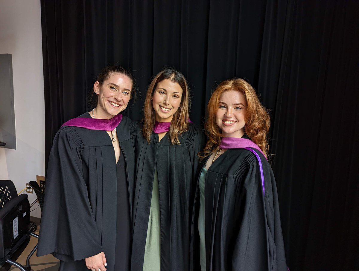 CourtneyHStone's tweet photo. So thrilled to have walked across the stage alongside my #MMJC7DaysAWeek family. Last year was a time full of great memories and people that I will cherish forever. We graduated! 💜 https://t.co/tg4CpfSNOL