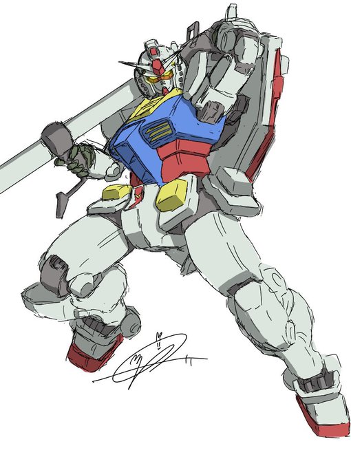 「RX-78-2(ガンダム) 武器を持った」の画像/イラスト/ファンアート(新着)｜3ページ目