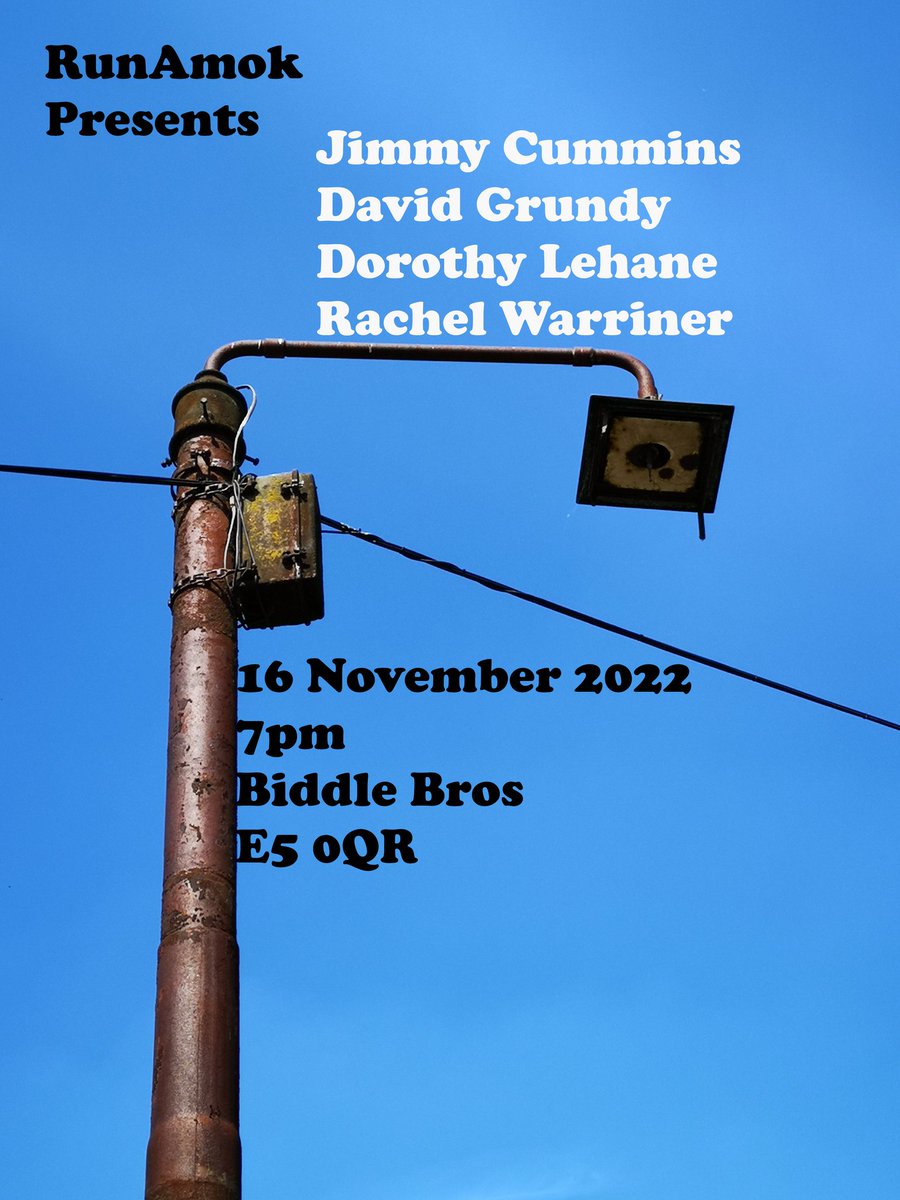 RunAmokpress's tweet photo. Launching some old and new books. Please do come along. https://t.co/MlEBgVDZSK