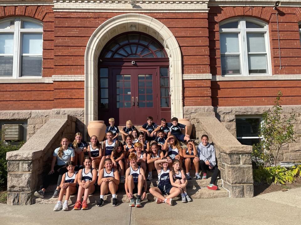stmichaelsct's tweet photo. The St. Michael Cross Country Team did an outstanding Job at their cross country meet against St. Bernard School this week! Go team! #crosscountry https://t.co/VSjx5Icwkq